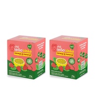 Chá Kids Leão Morango Maracujá: 2 Kits com 20 Sachês! - imagem 1