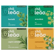 Chá Leão Ervas: Combo 60 Sachês Individuais - imagem 1