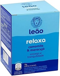 Leão Chá Relaxa Camomila E Maracujá 10 Sachês - imagem 1