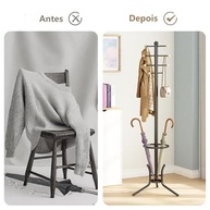 Cabideiro de Chão Moderno com 8 Ganchos - Organize Roupas, Bolsas e Acessórios com Estilo - imagem 4