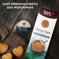 Capsula de Café Espresso Gourmet Chapada Diamantina TRES 3 Corações 10 unid - imagem 1