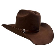 Chapéu Estilo Australiano Unissex – Aba Larga 10cm – Faixa de Couro e Forro em Veludo – Elástico Ajustável – Ideal para Rodeio, Cavalgada e Música Country - imagem 4
