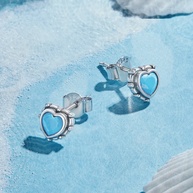 Conjunto Prata 925 Coração Bamoer: Elegância e Charme - imagem 2