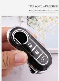 Capa Luxury Silicone para Chave Fiat: Proteção Premium Strada, Mobi, Palio e Mais! - imagem 4