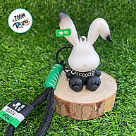 Chaveiro de Coelho Preto: Fofura e Estilo! - imagem 1