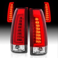 Conjunto de Lanternas Traseiras LED AmeriLite C/K 88-99 - Crystal Red para Chevy GMC Tahoe Suburban - imagem 1