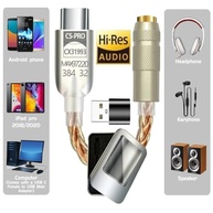 Adaptador DAC USB-C para P2 (3.5mm) com Chip CX31993 + MAX97220: Som Imersivo para seu Smartphone e Tablet - imagem 4