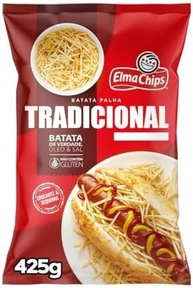 Batata Palha Tradicional Elma Chips Pacote 425g - imagem 1