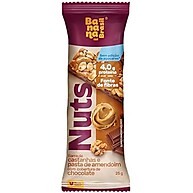 Barra Castanha & Amendoim Chocolate Banana Brasil 12x25g - imagem 2