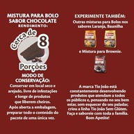 Mistura para bolo sabor chocolate Tio João - 270G - imagem 4