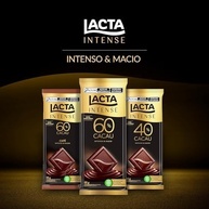 Chocolate Lacta Intense Amargo 60% Cacau Café Caixa Com 17 Unidades De 85g - imagem 4