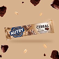 Nutry Barra De Cereais Bolo De Chocolate 22G - Display Com 24 Unidades - Com 3 Cereais E Cacau - imagem 1