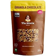 Granola Tia Sônia Chocolate: Crocância e Sabor 200g - imagem 1