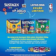 Sustagen Kids Chocolate: Energia e Nutrição 350g - imagem 3