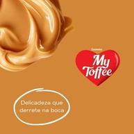 Bala de Leite e Chocolate Diet Zero Lactose My Toffee 6unx52g - imagem 2