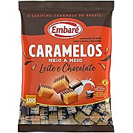 Embaré Meio a Meio: Leite & Chocolate Irresistível 660g - imagem 2