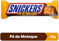 Chocolate Snickers Pé De Moleque 42g - imagem 1