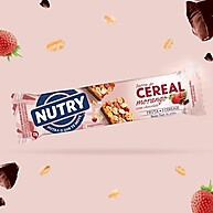 Nutry Morango Chocolate: Barra Cereal 22g (Display 24) - imagem 2