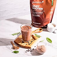 Whey Isolado Puravida Dark Chocolate 450g: Puro Sabor e Proteína - imagem 3