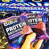 Brownie Proteico Double Chocolate Sem Glúten Belive - imagem 4