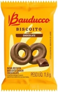 Kit Biscoitos Bauducco Sabores Sortidos - Mix 100 Sachês - Gotas, Chocolate e Banana com Canela - imagem 1