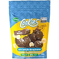 Cookies Zero Banana Vitao: Chocolate Delicioso 150g - imagem 3
