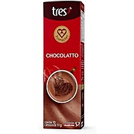 Cápsula 3 Corações Chocolatto TRES: Sabor Intenso (10un) - imagem 3