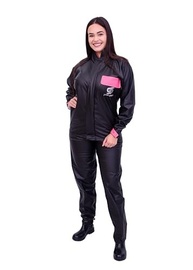 Capa De Chuva Motoqueiro Star Capas Impermeável Conjunto Jaqueta e Calça Motoqueiro Motociclista Motoboy Motogirl Impermeável Masculino e Feminino - imagem 2