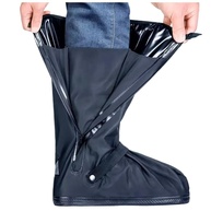 Bota de Chuva, Bota Galocha Impermeável Polaina para Chuva Motoqueiro Cobre Sapato Borracha Antiderrapante - imagem 3