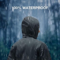 TideWe Roupa de chuva, impermeável, respirável e leve, 2 peças - imagem 4