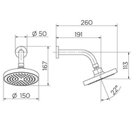Chuveiro Eden R150 Cromado Docol com Tecnologia SmartShower - imagem 3