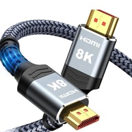 Cabo HDMI 2.1 8K Ultra Rápido 48Gbps 2m: Imagem e Som de Cinema em Casa | PS5, Xbox Series X, Apple TV 4K - imagem 1