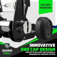 Kit 4 Catracas de Cinta Rhino USA 4cm x 2,5m - Amarração Segura para Cargas Pesadas - imagem 4