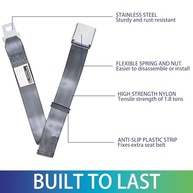 Extensor de Cinto de Segurança de Avião Universal Ajustável - Conforto e Segurança em Voos - imagem 5