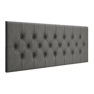 Cabeceira Capitonê para Cama Box Casal Queen 1,60m - Suede Cinza com Design Moderno - imagem 2