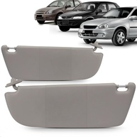Par Quebra Sol Corsa, Classic, Celta e Prisma (Cinza com Bolsa) - Newtec - imagem 1