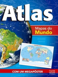 Atlas Ciranda Cultural: Mapas do Mundo Completo e Multicores - imagem 1