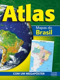 Atlas Ciranda Cultural Mapas do Brasil: Explore a Vegetação, Clima e Relevo - imagem 1