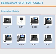 Fonte de Alimentação 48V HUZUM para Telefones Cisco 8800, 8900, 9900 - Compatível com 8811, 8841, 8851, 8861 - imagem 4