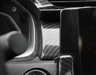Kit 3 Peças Painel Fibra de Carbono para Honda Civic 10ª Geração (2016-2021) - Upgrade Premium - imagem 4