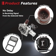 Válvula Solenoide VTEC para Accord 2.3L, Odyssey 2.3L e CL 2.3L (1998-2002) - Substitui 15810-PAA-A02 - imagem 3