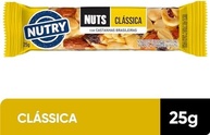 Nutry Barra de Nuts Clássica 25g - Display Com 12 Unidades - Com Castanhas Brasileiras, Amêndoas e Uva-passa - imagem 1