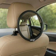 Espelho Retrovisor Redondo Clingo Round Preto: Visão Clara e Segurança para seu Carro - imagem 3