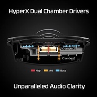 Headset Gamer HyperX Cloud Alpha Wireless - Som Imersivo e Conforto Premium - imagem 5