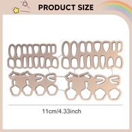 Molde para Cortar Olhos de Boneca 4,5 cm - Estêncil Profissional em Metal para Artesanato - imagem 5