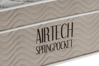 Colchão Solteiro Airtech Spring Pocket 88x188x25 cm - Conforto Avançado com Molas Ensacadas Ortobom - imagem 3