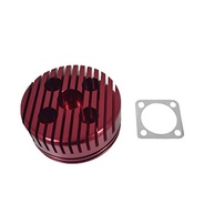 Cabeça de Cilindro JRL CNC Vermelha para Motores 66cc/80cc - Performance e Estilo! - imagem 2