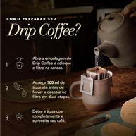 ORFEU Drip Coffee Intenso Orfeu Com 10 Saches - imagem 3