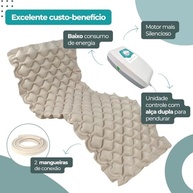 Colchão Pneumático Safe Medic Plus 130kg - Prevenção de Escaras com Pressão Alternada - imagem 4