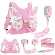 Coleira Infantil Mochila Guia de Segurança Anti-Perda com Design Fofo (Rosa) - imagem 2